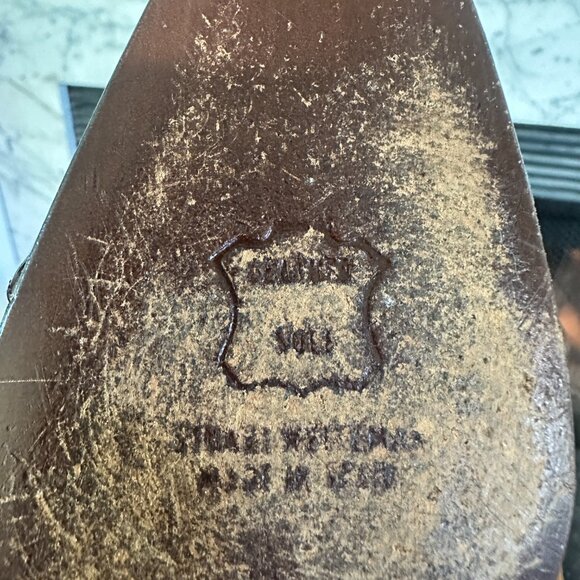 Stuart Weitzman Black Fabric Tortoise Toe Sculpted Heel Pumps Size 8.5 B - Picture 5 of 6